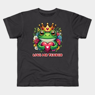 Frog Prince 58 Kids T-Shirt